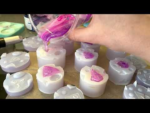 Dice Cap Molds- No pressure pot required!