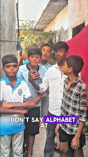 Don't say Alphabet at the same time 😱 | part-2 | Game | #challenge #alphabet #shorts