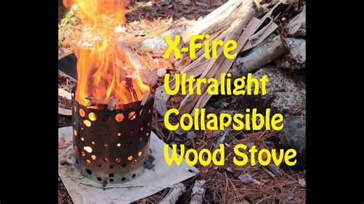 X-Fire Ultralight Collapsible Wood Stove