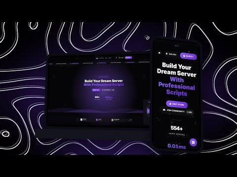 Dux Theme TEBEX Template | Integrated Lucky Wheel 🎡 | 10+ Animated Backgrounds 🌌 | Boost your Sales