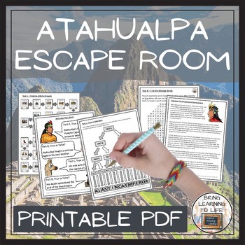 Atahualpa of the Inca Empire Escape Room | Social Studies & History Activity