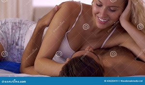 Young Couple Kissing Cuddling Bed Stock Footage & Videos - 74 Stock Videos