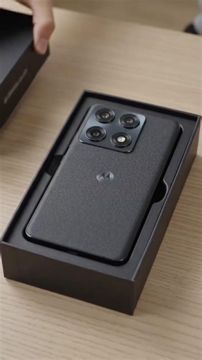 Motorola Signature PANTONE Carbon Phone Unboxing #motorola #phone