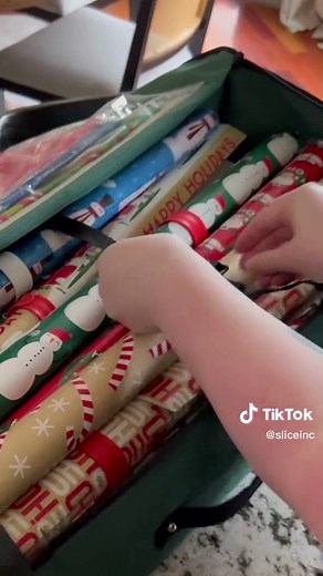 ✨ASMR✨wrapping with Slice tools! How satisfying is this set up by @kandicebreinholt #asmr #fyp #foryoupage #tiktokmademebuyit