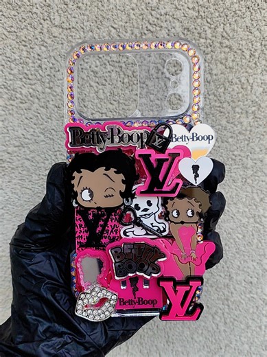 Another Betty Boop case is on the way to its new home! 💕 Thank you again for all the love and support. #JUNKCASE #JUNKCASE #cellphonecase #fyp #CUSTOMIZED