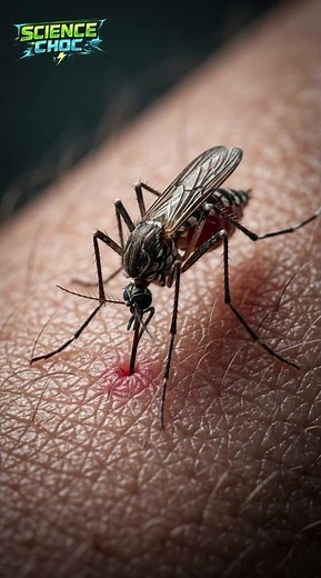 🦟 What really happens when a mosquito bites you? 😳