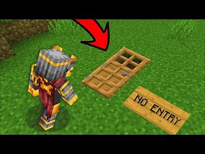 Minecraft DON'T ENTER THIS SECRET BUNKER HOUSE MOD / SURVIVAL INSIDE A BUNKER !! Minecraft Mods