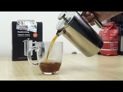 Mueller Living French Press - How to Use Demo