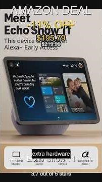 Discover the New Amazon Echo Show 11 with Vibrant Full HD Display and Enhanced Spatial Audio
