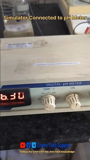 pH meter calibration by simulation method | pH meter calibration