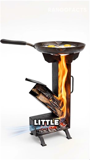 They Call It a Rocket Stove LPG Gas Cylinder #gas #lpg #stove