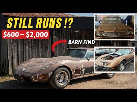 $600–$2,000 Project cars | Runs, Turns, or Stuck — STILL Worth Saving!