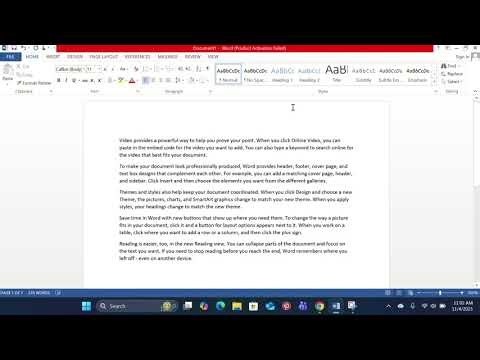 basic Knowledge of computer #1 | ms word