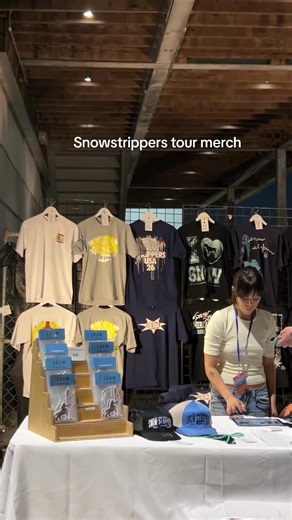 Exclusive Snowstrippers Tour Merch Available in Houston