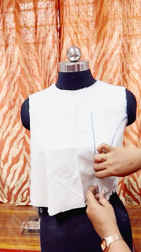 16K views · 64 reactions | Draping helps in developing the shape, silhouette, and fit of a garment before the final pattern is created. It’s particularly valued in haute couture and designer fashion for its ability to translate creative ideas into three-dimensional reality.#fashion#fashionblogger #fashionista #fashionnova #draping #fashionaddict #fashionmodel | Shama | Facebook