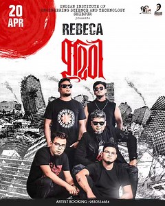 Prithibi Live n Loud at Rebeca 2024 IIEST Shibpur (Formerly Shibpur BE) 20th April !! See you all .. Joy Prithibi !! | Prithibi
