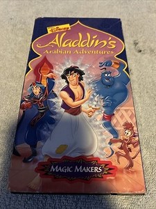 Aladdin’s Arabian Adventures Magic Makers VHS Aladdin 1995 Video Disney 786936394634| eBay
