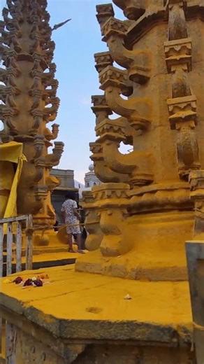 💛 Golden Jejuri Temple – The Land of Khandoba 🔱 #shorts #viral