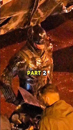 NEW LOOK AT THE BATSUIT IN THE BATMAN PART 2! 🤯