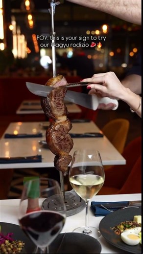 Our Wagyu rodizio is all about premium quality, rich flavour and a more indulgent dining experience