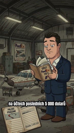 Zachránil miliardovou firmu v KASINU? 🤯 Příběh FedExu