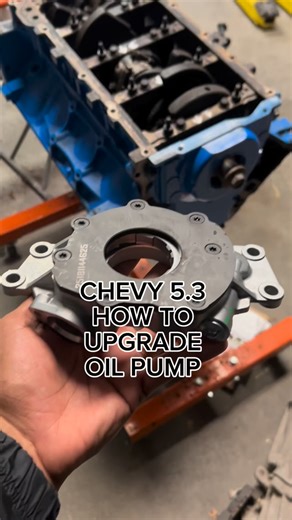 Josh on Instagram: "CHEVY 5.3 OIL PUMP UPGRADE #chevy #chevysilverado #chevytruck #cargram #carlovers"