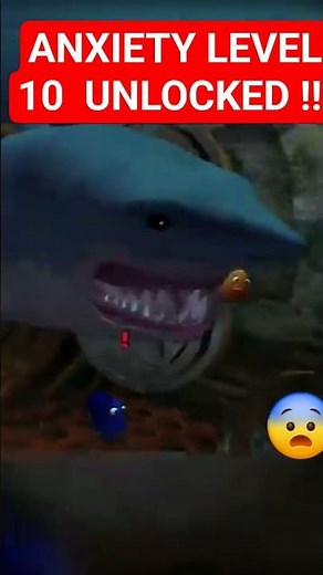 ANXIETY LEVEL 10 UNLOCKED FINDING NEMO GAME #retrogame #youtubeshorts #findingnemo #gamingshorts