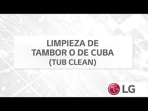 [Limpieza de Tambor Lavadora LG]: En pocos pasos mantén tu lavadora en perfectas condiciones. SIMPLE