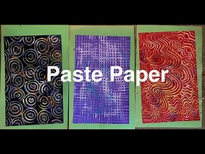 paste paper