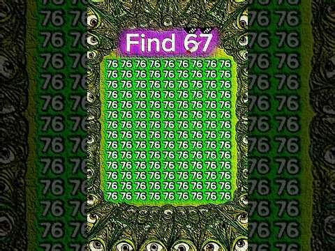 GENIUS IQ TEST 99% FAIL | TEST YOUR IQ #puzzle #find #numbers