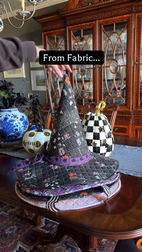 Melissa Mortenson | Quilt Pattern & Fabric Designer | From scraps to spells 🧙‍♀️ Stitch your very own quilted witch hat! My Spellbound quilted witch hat pattern is the perfect mix of... | Instagram