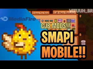 COMO BAIXAR SMAPI + MODS CJB NO ANDROID!! 🐓✅#stardewvalley