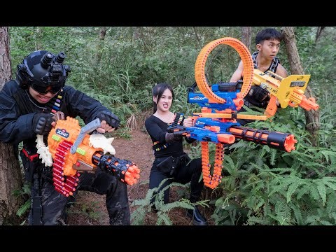 SEAL X Nerf Guns vs HATTRICK – The Magic Freeze Ambush | The OverLord Hunt Episode 3
