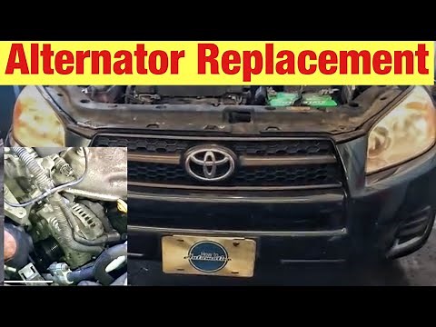 How To Replace An Alternator On A Toyota RAV4 (2005-2012)