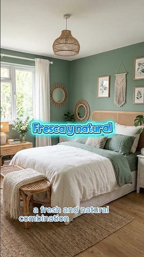 ✨ 3 COMBINACIONES DE COLORES para un cuarto MODERNO y ELEGANTE 🏡🎨