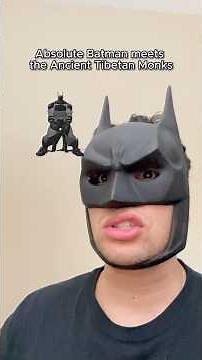 Batman meets Absolute Tibetan Monks #batman #comics #dc #shorts
