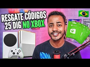 COMO RESGATAR CÓDIGOS DE 25 DIGITOS NO XBOX ONE E XBOX SERIES