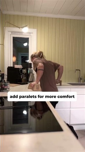 Easy way to do dips at home, or when travelling 💪