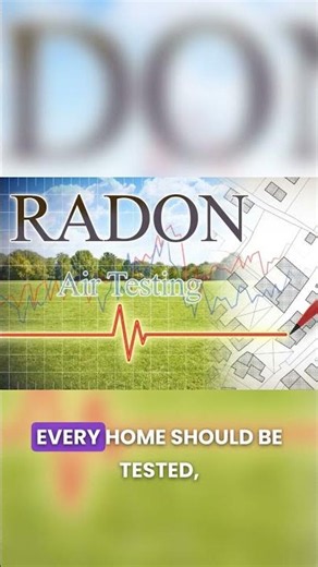 Radon Testing: When and Why Your Home Needs It #shorts