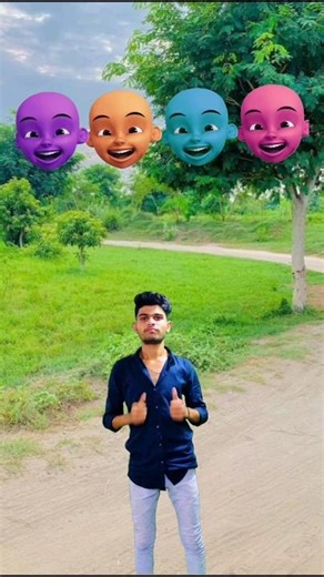 Frog Joker Gorilla and Red Dame, VFxMagicVideo | #youtubeshorts#magicshots#vfxshorts