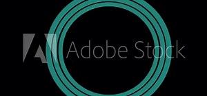 circle wave loading animation with transparent background Stock Video