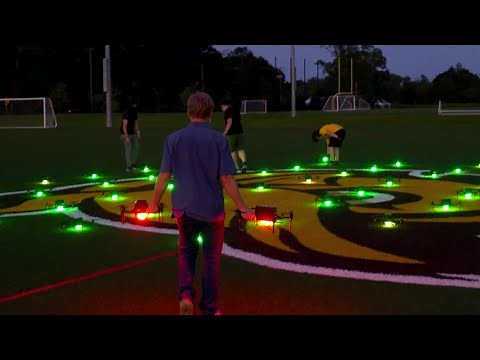 Synchronized Drone Light Shows | The Henry Ford's Innovation Nation