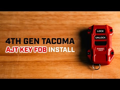 Installing AJT key fob for the 4th Gen Toyota Tacoma