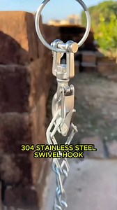 360º STRENGTH. 🔗 This 304 Stainless Steel Swivel Hook offers corrosion-proof reliability and full rotation for lifting, rigging, and securing heavy loads. Maximum durability for any environment. SHOP THE HOOK! 👇 https://quickmechtools.com/products/304-stainless-steel-swivel-hook #quickmechtools #fyp #HeavyDuty #Rigging #StainlessSteel #IndustrialTools | Quickmechtools