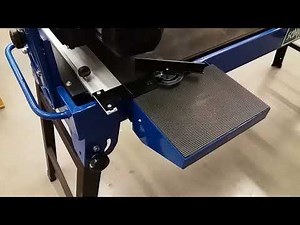 Обзор плиткореза (Sliding Wet Tile Saw Cutter) Scheppach fs-4700