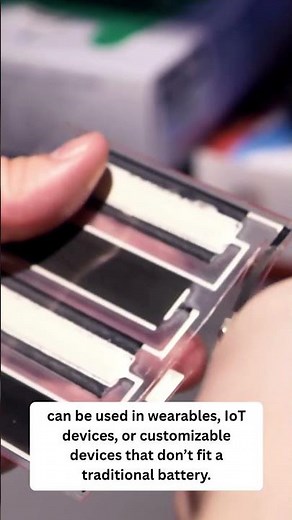 Ultra-thin, flexible, printed battery!