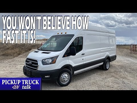 THIS is a Van! A 2020 Ford Transit T-350 High Roof Dually