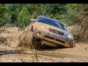 Subaru Outback, Impreza and Forester Mudding in Creekside Off Road Ranch