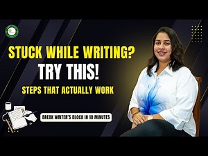 Break Writer’s Block in 10 Minutes | 4 Steps That Actually Work