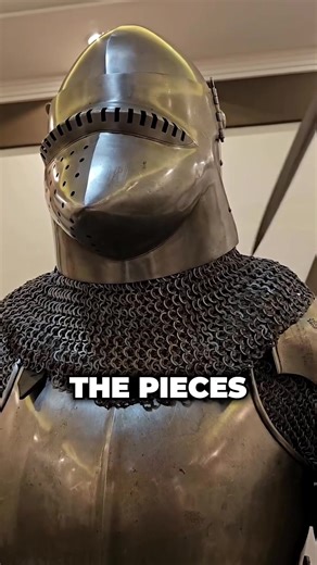 A medieval armor myth you STILL believe 🤯🏰 (🎥: yurimedievalbrasil/IG) #medieval #armor #history #didyouknow #trending